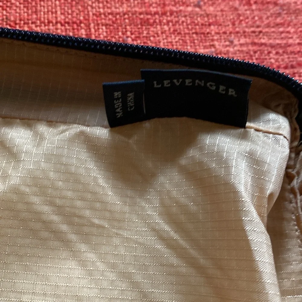 Levenger peach nylon